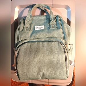 Wdongzhur Baby Backpack Green Pockets Diaper Bag